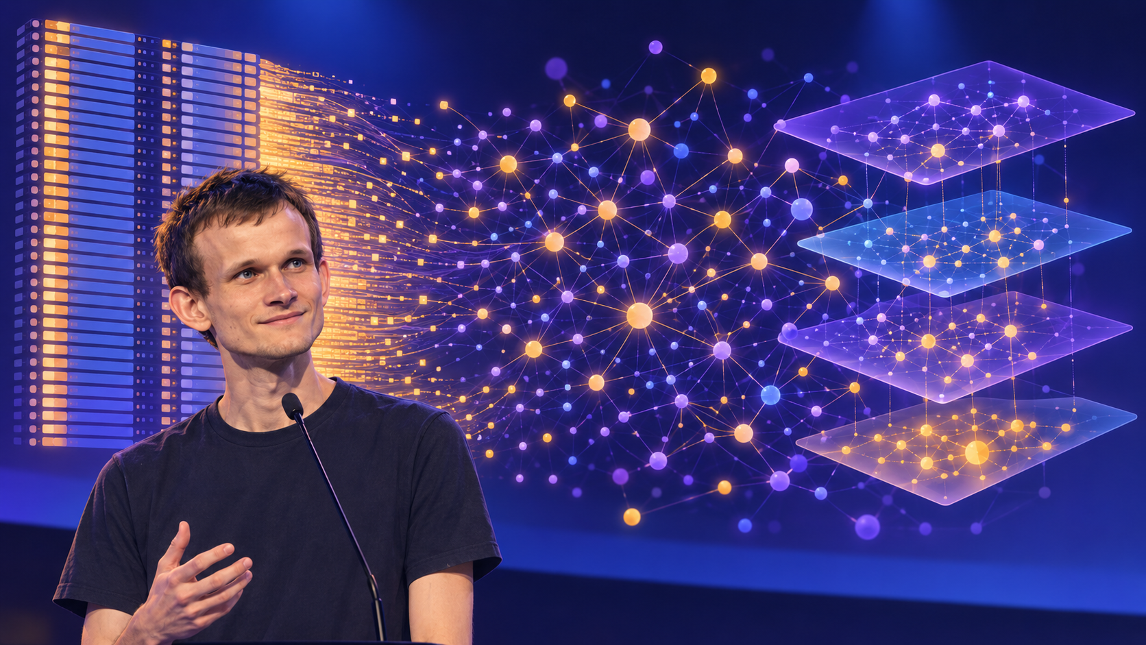 Виталик Бутерин рассказал, как Ethereum превращается из публичного реестра в криптографическую сеть