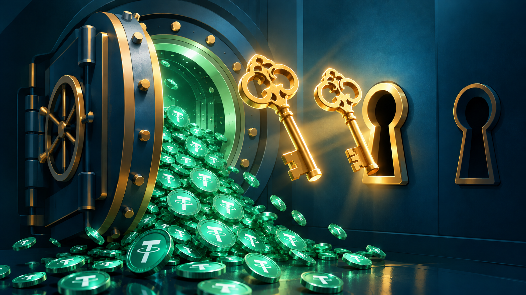 Половина всех USDT управляется двумя ключами: Hacken оценила риски контракта Tether на TRON