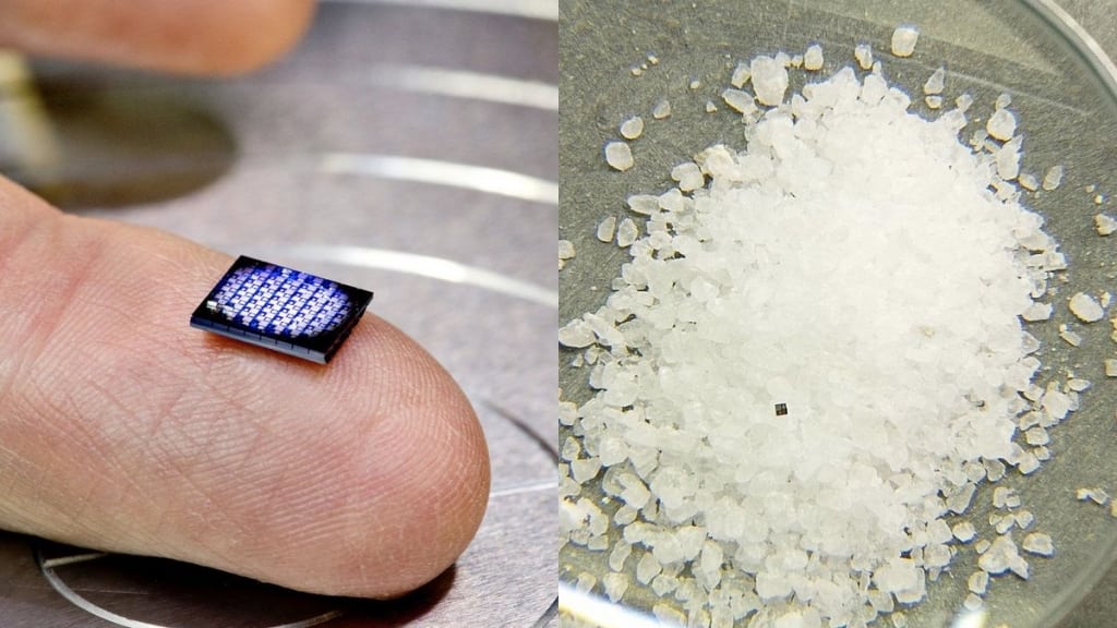 IBM has created a computer smaller than a grain of salt