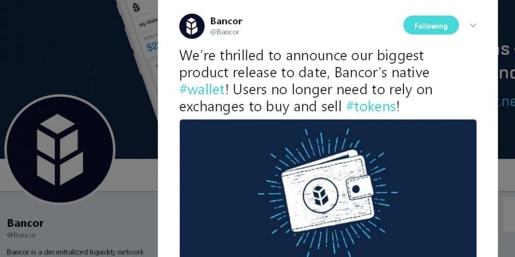 Bancor-Wallet-Release-CoinCalenar
