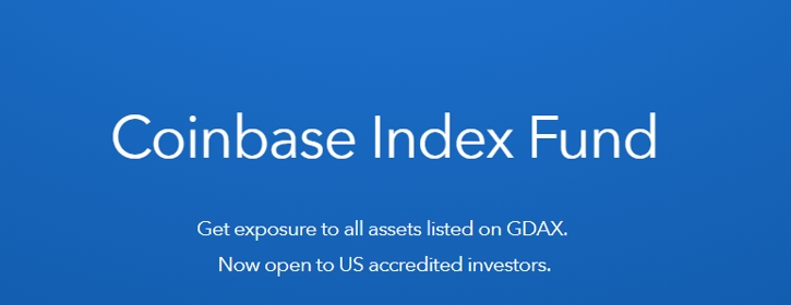 Coinbase объявила о запуске индексного фонда