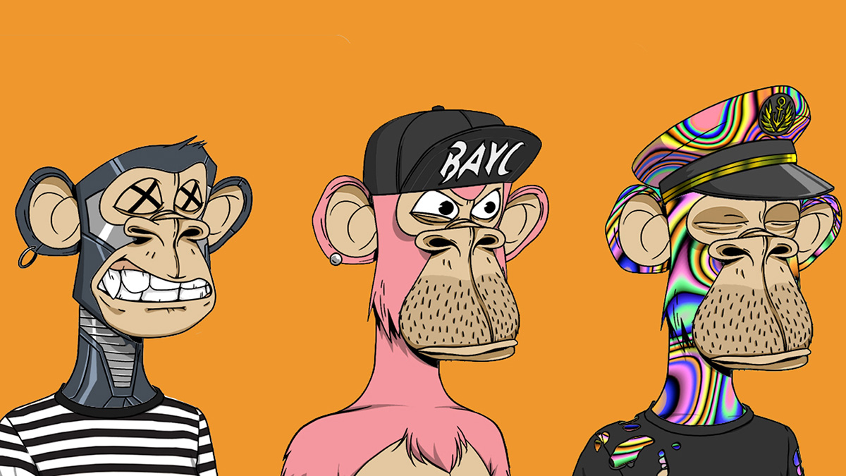 NFT обезьян bored Ape Yacht Club